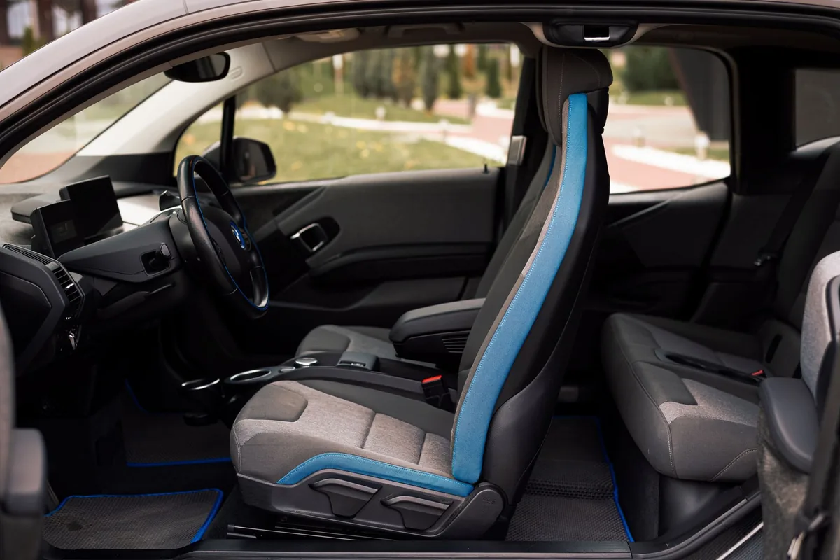 A car interior