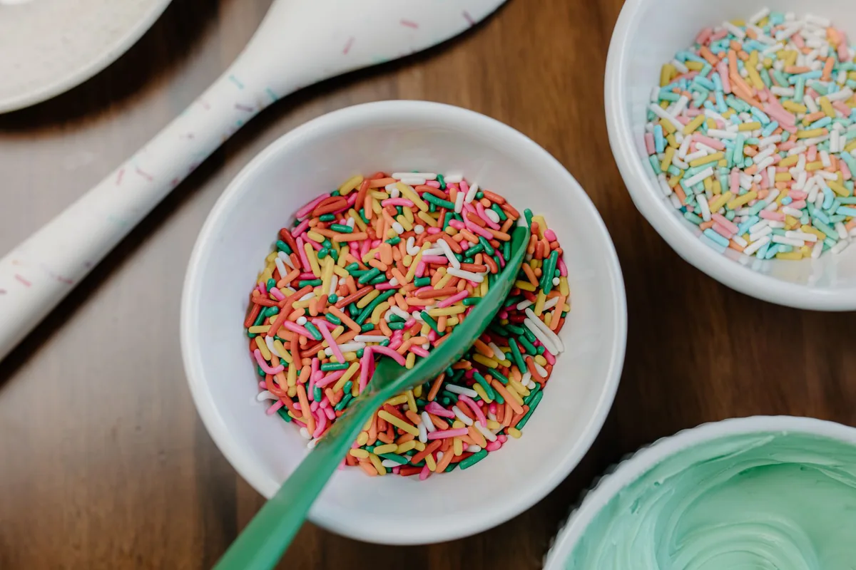 A dessert bowl with toppings