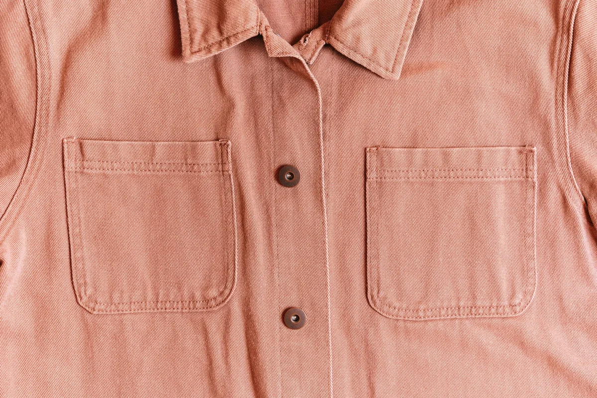 A jacket pocket close-up