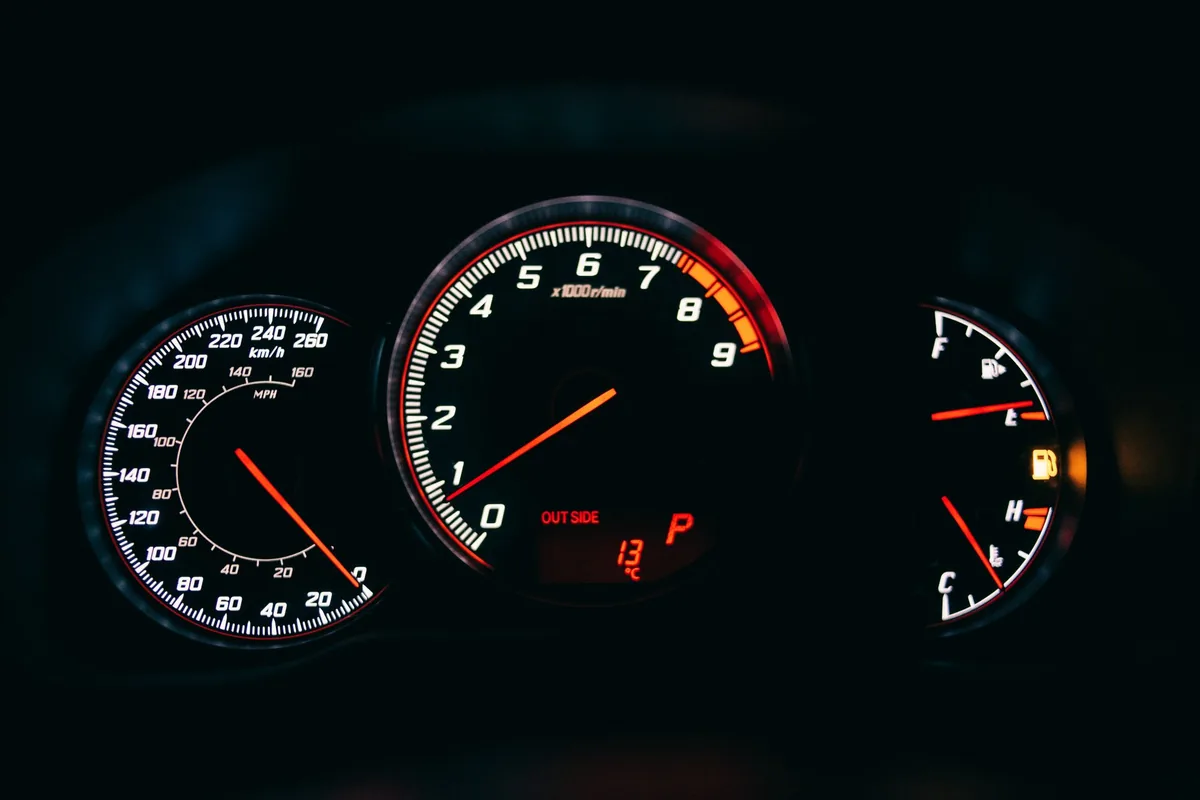 A thermometer reading high