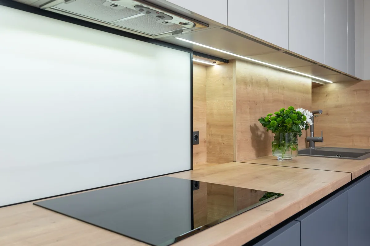 An induction hob surface