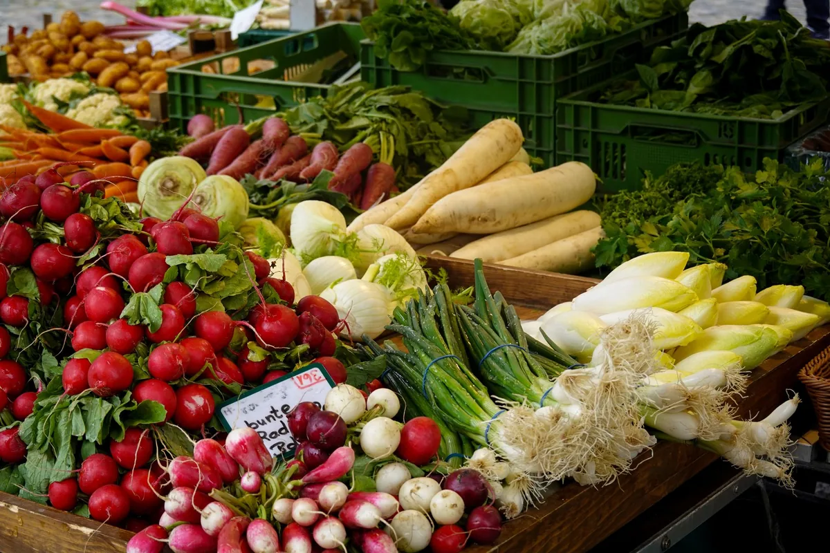 Vegetables for stock