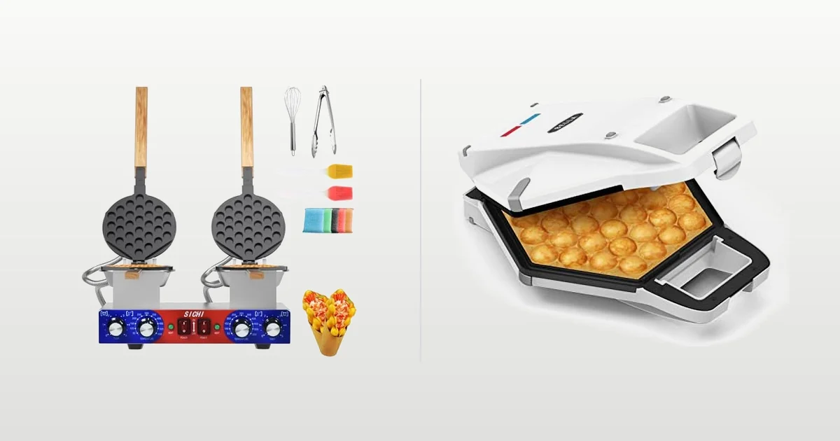 The Best Bubble Waffle Maker Question Is Whether the Plate Turns