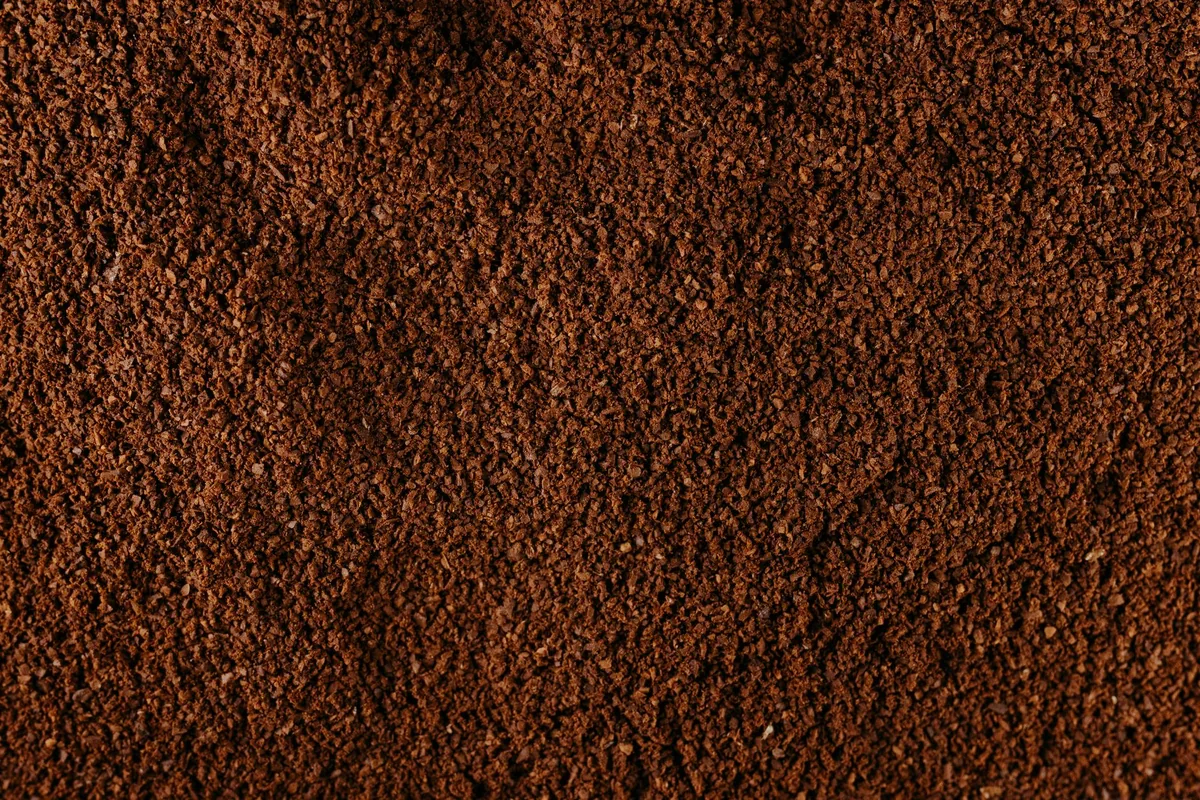 Ground coffee of different grinds