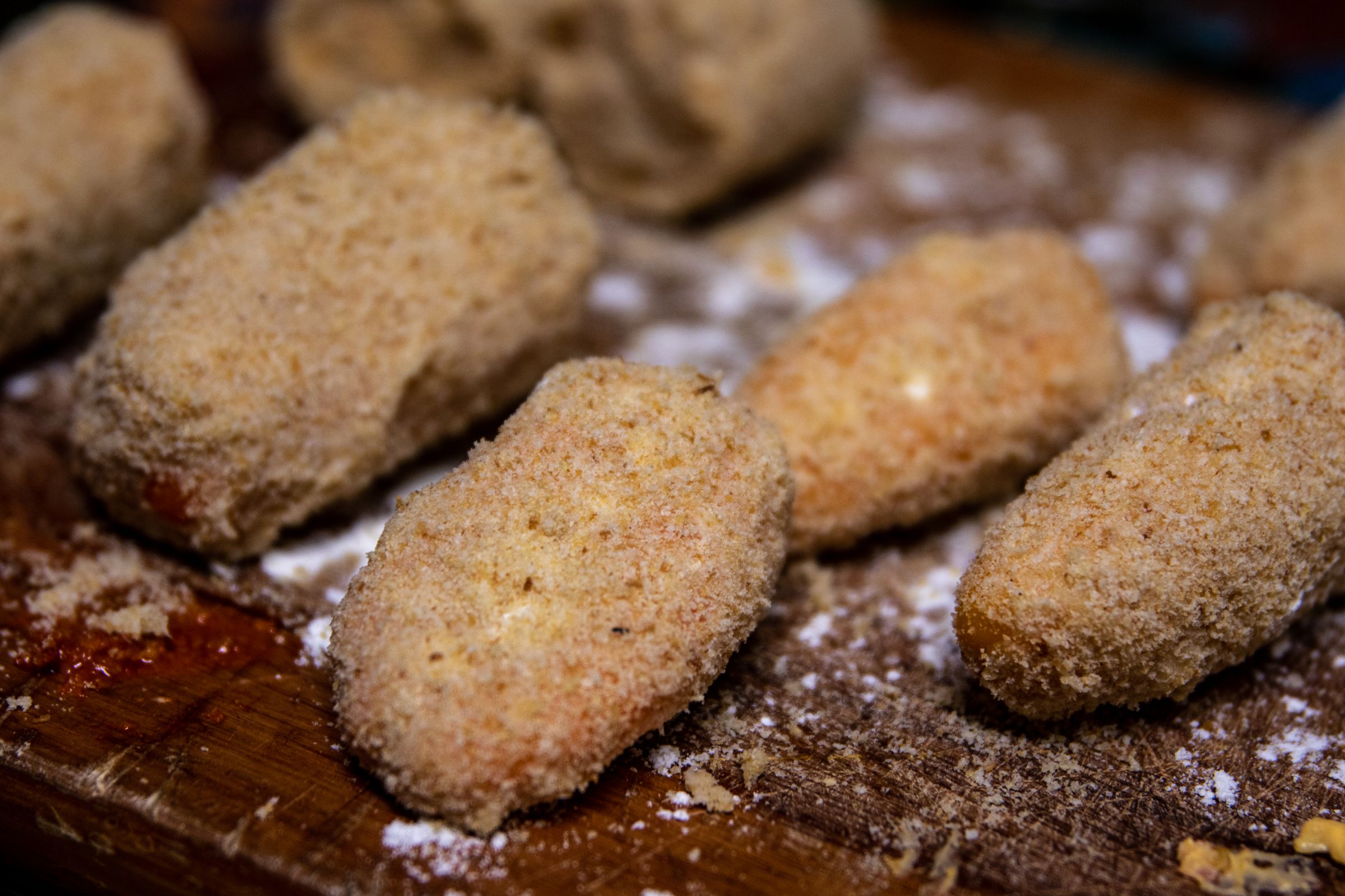 Crispy jalapeno poppers