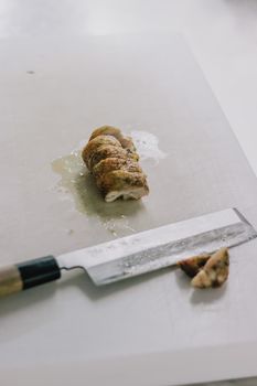 Diced cooked chicken breast