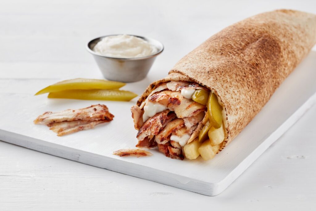 Grilled Chicken Wrap