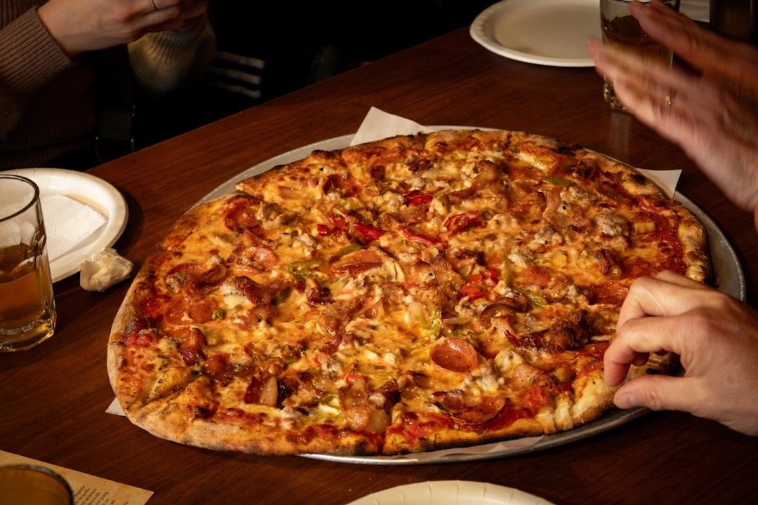 Meat Lovers Pizza loaded with pepperoni, sausage, bacon and ham