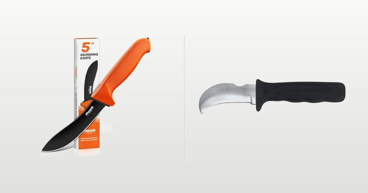 The Best Knife for Skinning Hogs Curves Where a Bowie Points