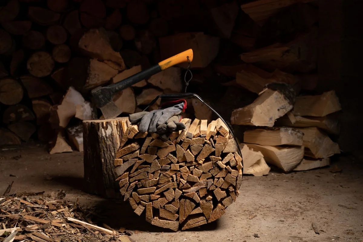 Firewood and kindling