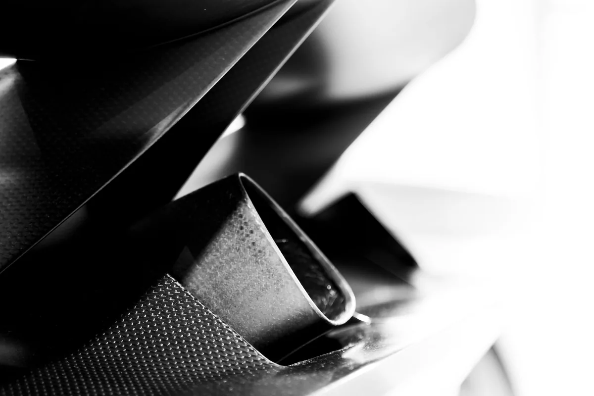 Titanium and carbon textures